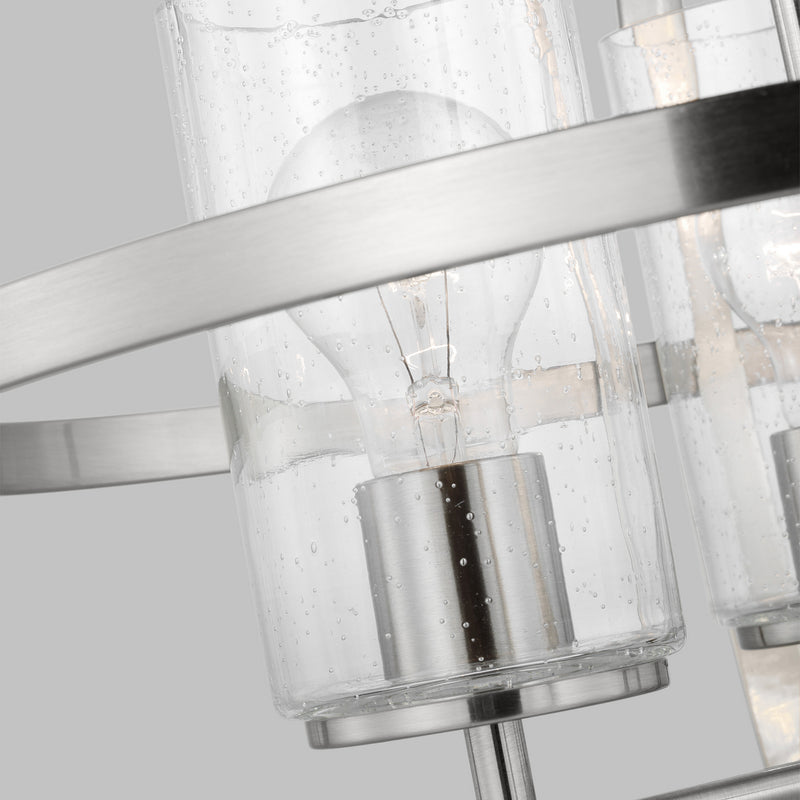 Generation Lighting 3124673-962 Alturas Three Light Chandelier, Brushed Nickel Alternate Image 2.jpg