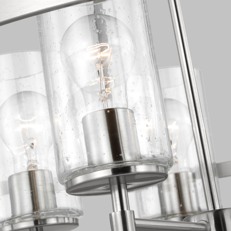 Generation Lighting 3124675-962 Alturas Five Light Chandelier, Brushed Nickel Alternate Image 2.jpg