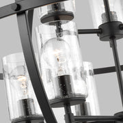 Generation Lighting 3124679-112 Alturas Nine Light Chandelier, Midnight Black Alternate Image 2.jpg
