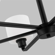 Generation Lighting 3128809EN3-112 Canfield Nine Light Chandelier, Midnight Black Alternate Image 2.jpg