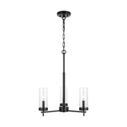 Visual Comfort Studio 3190303-112 Zire Three Light Chandelier, Midnight Black Main Image.jpg