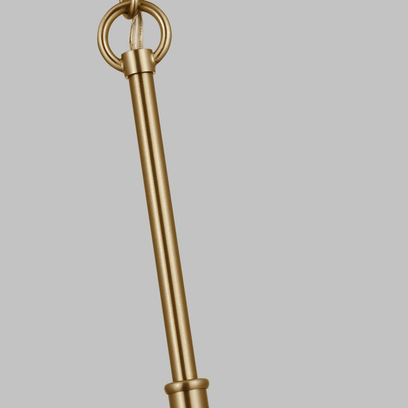 Visual Comfort Studio 3190303-848 Zire Three Light Chandelier, Satin Brass Alternate Image 3.jpg