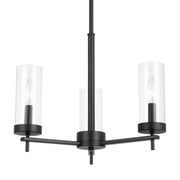 Visual Comfort Studio 3190303EN-112 Zire Three Light Chandelier, Midnight Black Alternate Image.jpg