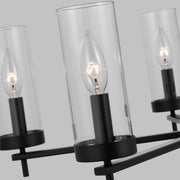 Visual Comfort Studio 3190305-112 Zire Five Light Chandelier, Midnight Black Alternate Image 2.jpg