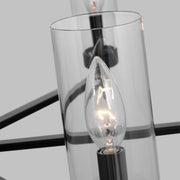 Visual Comfort Studio 3190309-112 Zire Nine Light Chandelier, Midnight Black Alternate Image 3.jpg