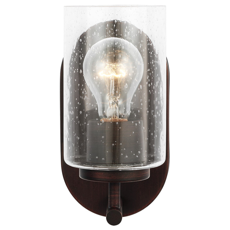 Generation Lighting 41170-710 Oslo One Light Wall / Bath Sconce, Bronze Main Image.jpg