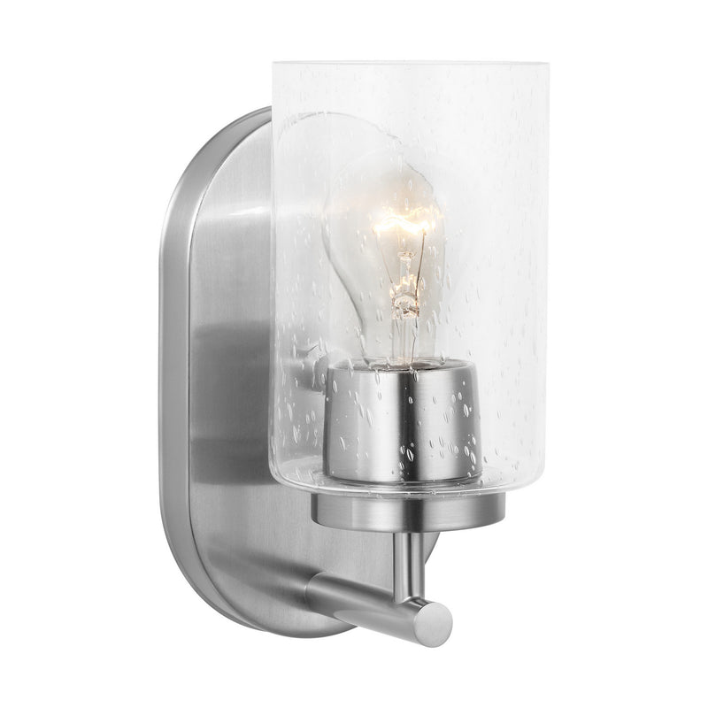 Generation Lighting 41170-962 Oslo One Light Wall / Bath Sconce, Brushed Nickel Alternate Image.jpg