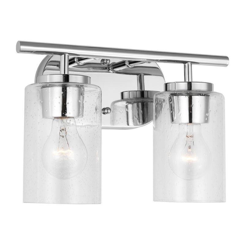 Generation Lighting 41171-05 Oslo Two Light Wall / Bath, Chrome Alternate Image.jpg