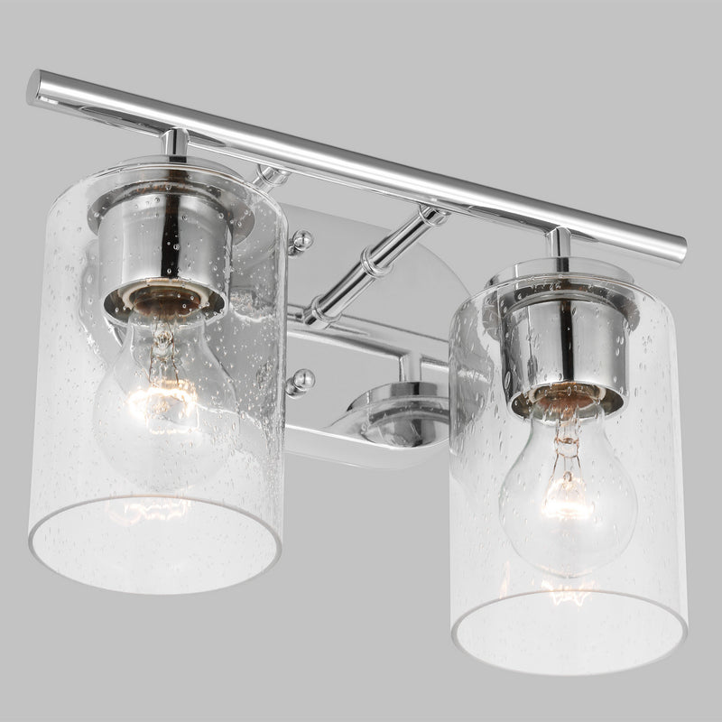 Generation Lighting 41171-05 Oslo Two Light Wall / Bath, Chrome Alternate Image 3.jpg