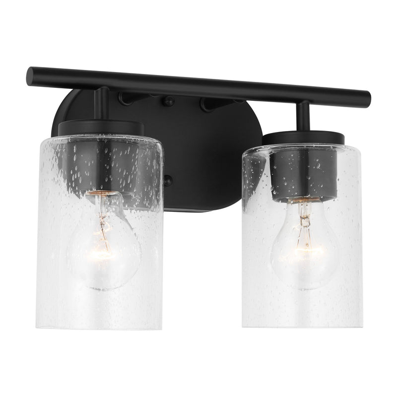 Generation Lighting 41171-112 Oslo Two Light Wall / Bath, Midnight Black Alternate Image.jpg