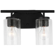 Generation Lighting 41171-112 Oslo Two Light Wall / Bath, Midnight Black Main Image.jpg