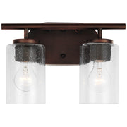 Generation Lighting 41171-710 Oslo Two Light Wall / Bath, Bronze Main Image.jpg