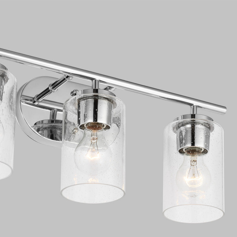 Generation Lighting 41172-05 Oslo Three Light Wall / Bath, Chrome Alternate Image 3.jpg