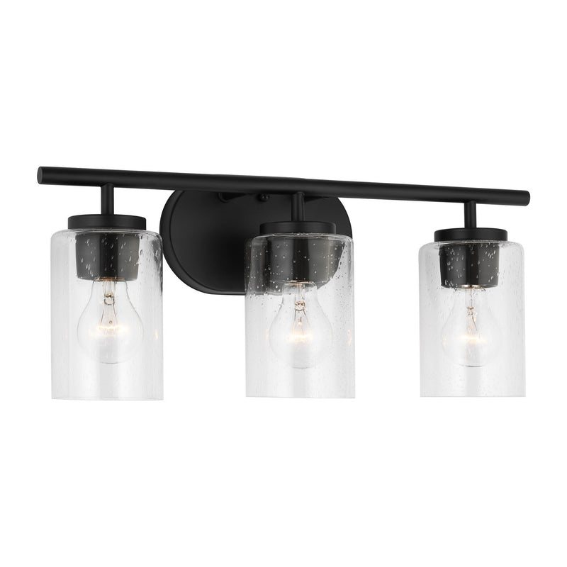 Generation Lighting 41172-112 Oslo Three Light Wall / Bath, Midnight Black Alternate Image.jpg