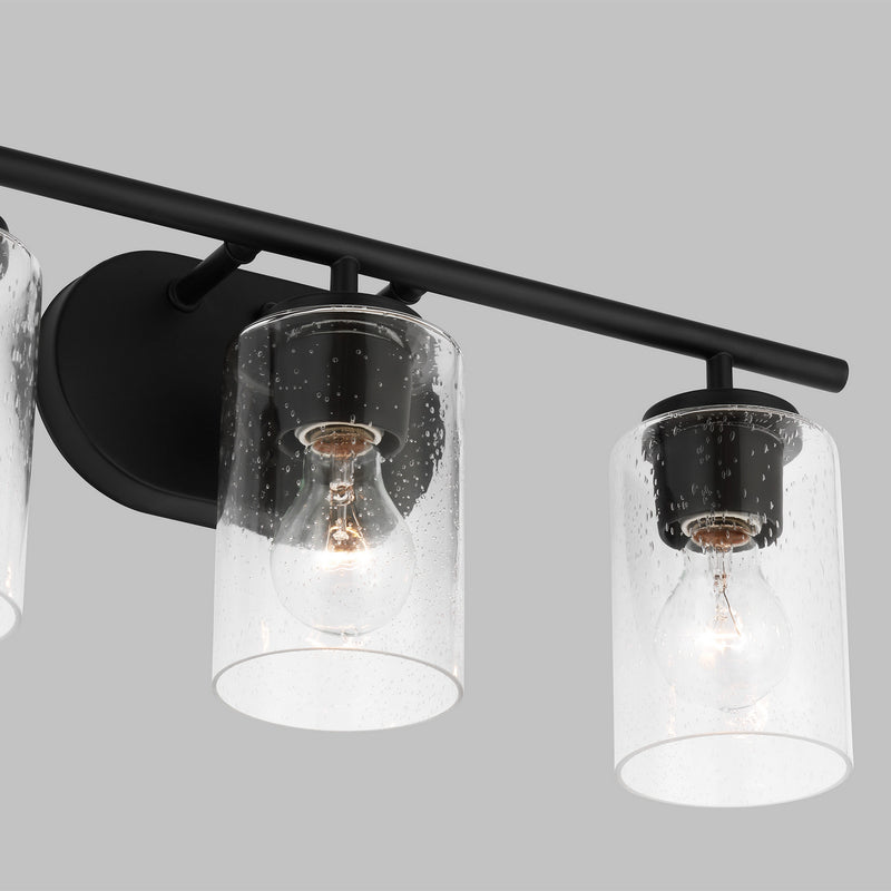 Generation Lighting 41172-112 Oslo Three Light Wall / Bath, Midnight Black Alternate Image 3.jpg