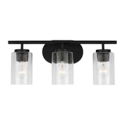 Generation Lighting 41172-112 Oslo Three Light Wall / Bath, Midnight Black Main Image.jpg