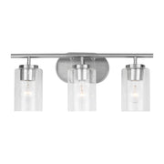 Generation Lighting 41172-962 Oslo Three Light Wall / Bath, Brushed Nickel Main Image.jpg