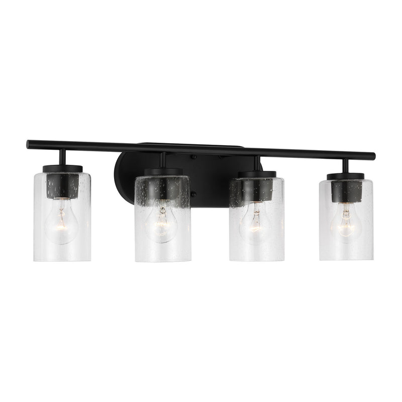 Generation Lighting 41173-112 Oslo Four Light Wall / Bath, Midnight Black Alternate Image.jpg
