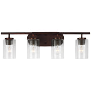 Generation Lighting 41173-710 Oslo Four Light Wall / Bath, Bronze Main Image.jpg