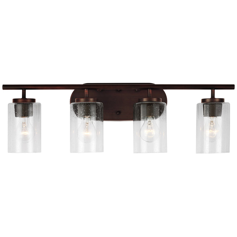 Generation Lighting 41173-710 Oslo Four Light Wall / Bath, Bronze Main Image.jpg