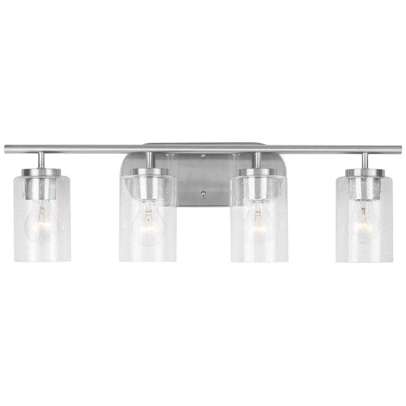 Generation Lighting 41173-962 Oslo Four Light Wall / Bath, Brushed Nickel Main Image.jpg