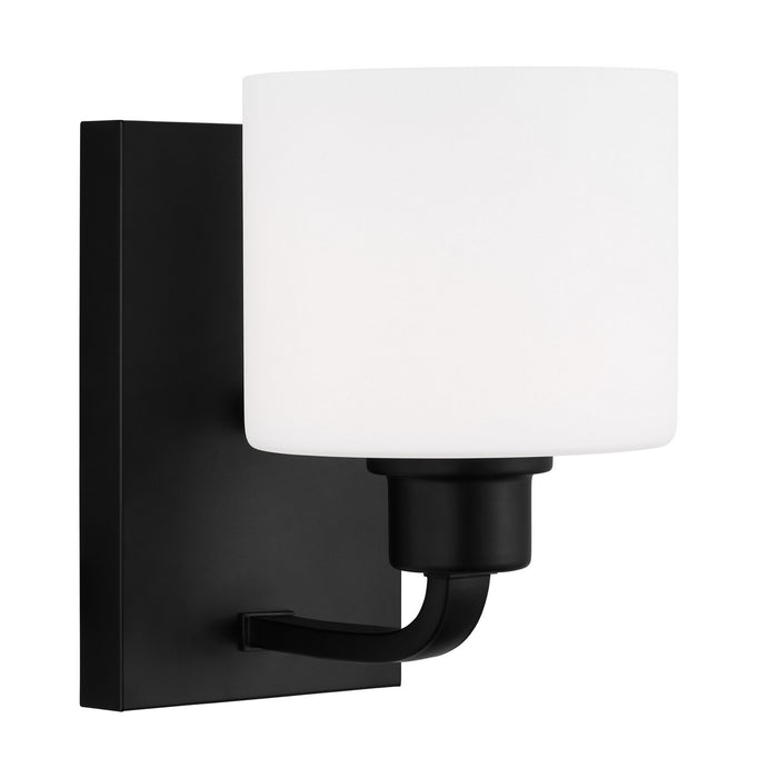 Generation Lighting 4128801-112 Canfield One Light Wall / Bath Sconce, Midnight Black Alternate Image 2.jpg