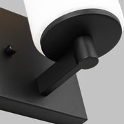 Generation Lighting 4139101EN3-112 Hettinger One Light Wall / Bath Sconce, Midnight Black Alternate Image 3.jpg