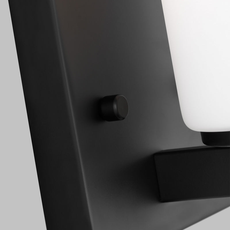Generation Lighting 4139101EN3-112 Hettinger One Light Wall / Bath Sconce, Midnight Black Alternate Image 4.jpg