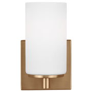 Generation Lighting 4139101EN3-848 Hettinger One Light Wall / Bath Sconce, Satin Brass Main Image.jpg