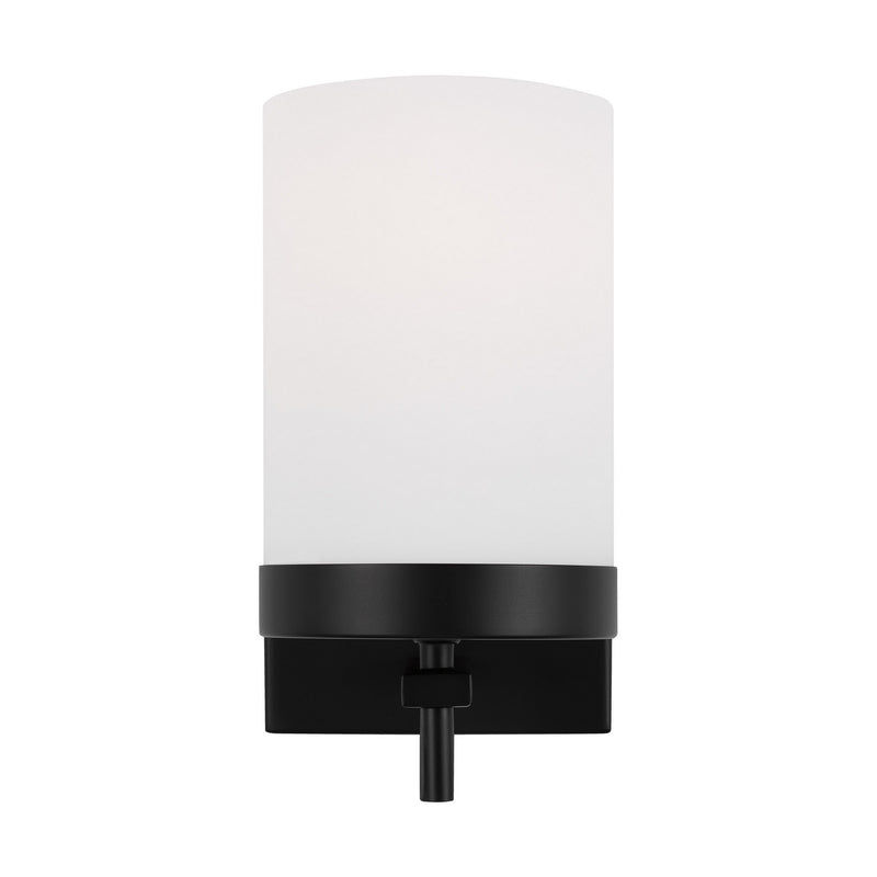 Visual Comfort Studio 4190301-112 Zire One Light Wall / Bath Sconce, Midnight Black Main Image.jpg