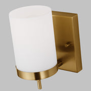Visual Comfort Studio 4190301-848 Zire One Light Wall / Bath Sconce, Satin Brass Alternate Image 3.jpg