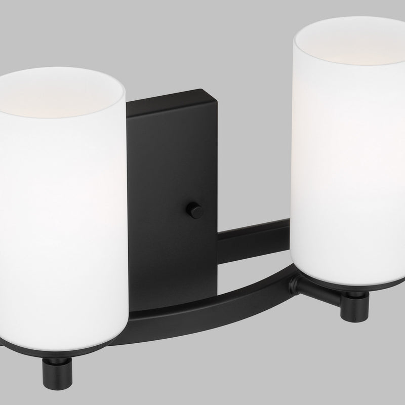 Generation Lighting 4424602-112 Alturas Two Light Wall / Bath, Midnight Black Alternate Image.jpg