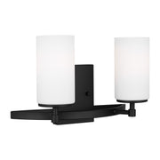 Generation Lighting 4424602-112 Alturas Two Light Wall / Bath, Midnight Black Alternate Image 4.jpg
