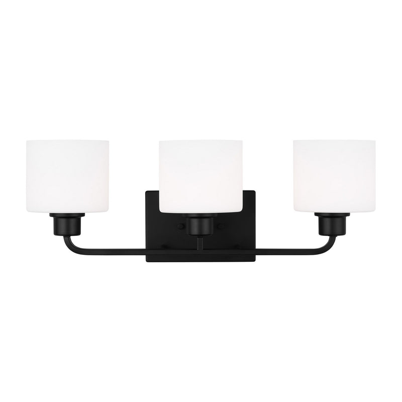 Generation Lighting 4428803-112 Canfield Three Light Wall / Bath, Midnight Black Main Image.jpg