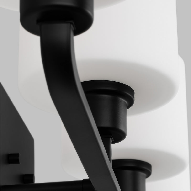 Generation Lighting 4428804EN3-112 Canfield Four Light Wall / Bath, Midnight Black Alternate Image 2.jpg