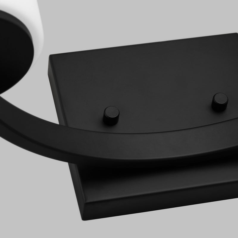 Generation Lighting 4439102-112 Hettinger Two Light Wall / Bath, Midnight Black Alternate Image 4.jpg
