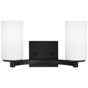 Generation Lighting 4439102EN3-112 Hettinger Two Light Wall / Bath, Midnight Black Main Image.jpg