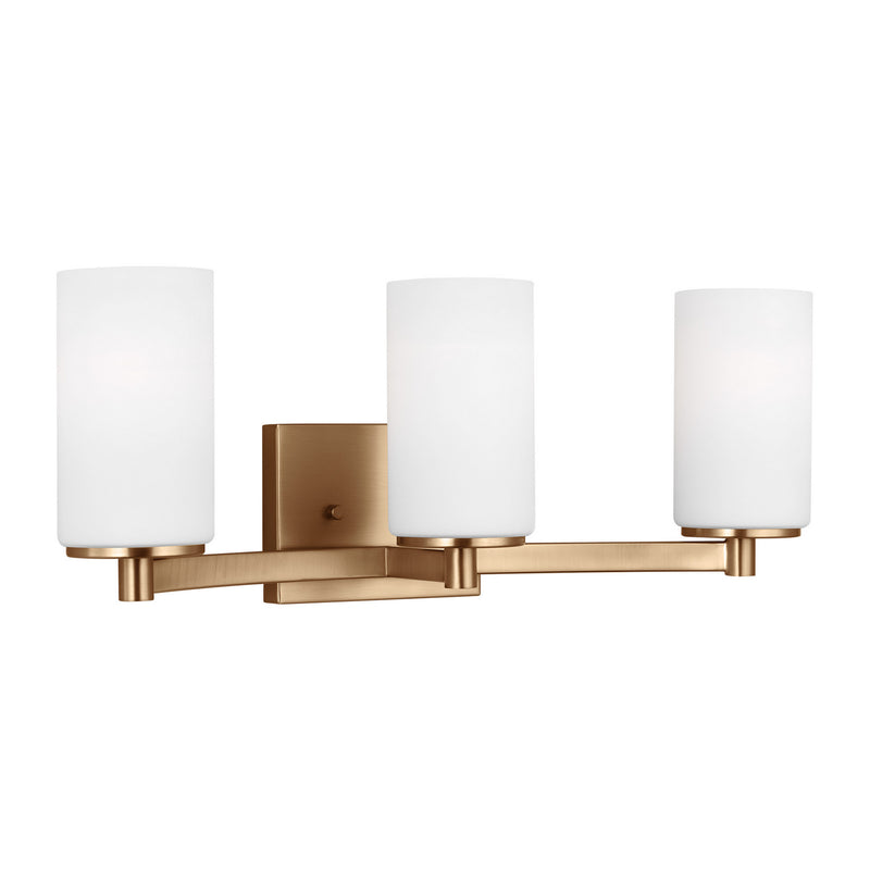 Generation Lighting 4439103EN3-848 Hettinger Three Light Wall / Bath, Satin Brass Alternate Image.jpg