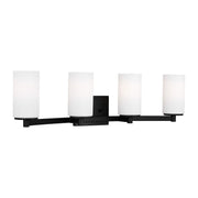 Generation Lighting 4439104-112 Hettinger Four Light Wall / Bath, Midnight Black Alternate Image.jpg