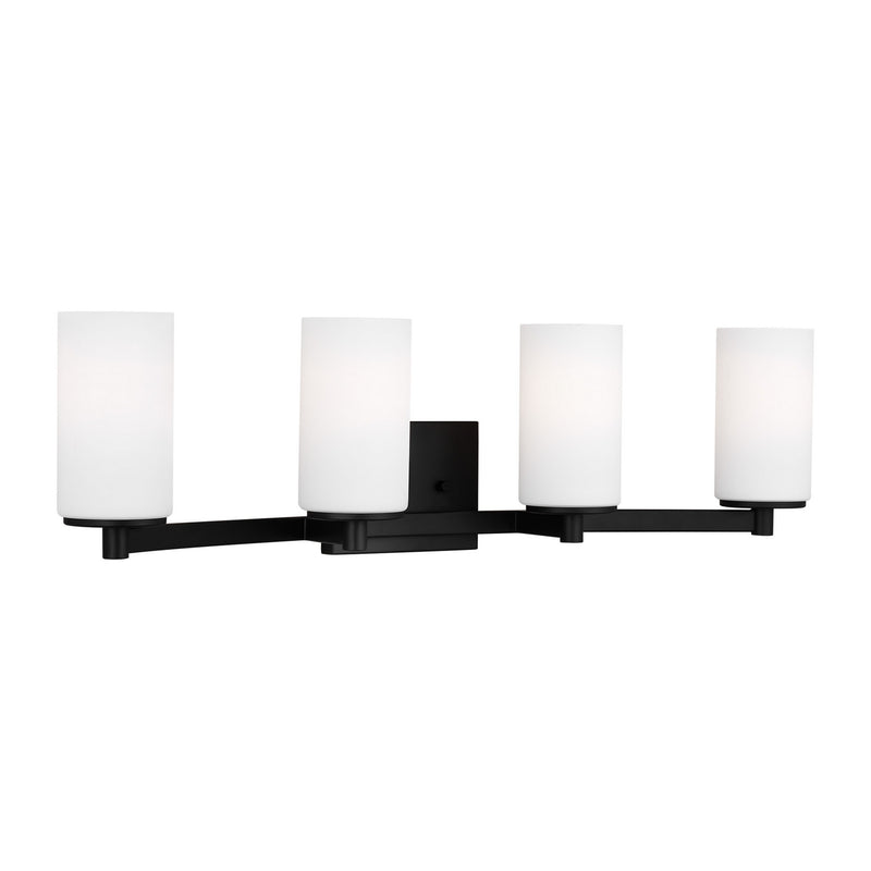 Generation Lighting 4439104-112 Hettinger Four Light Wall / Bath, Midnight Black Alternate Image.jpg