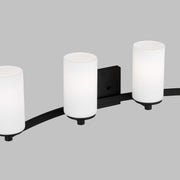 Generation Lighting 4439104-112 Hettinger Four Light Wall / Bath, Midnight Black Alternate Image 2.jpg