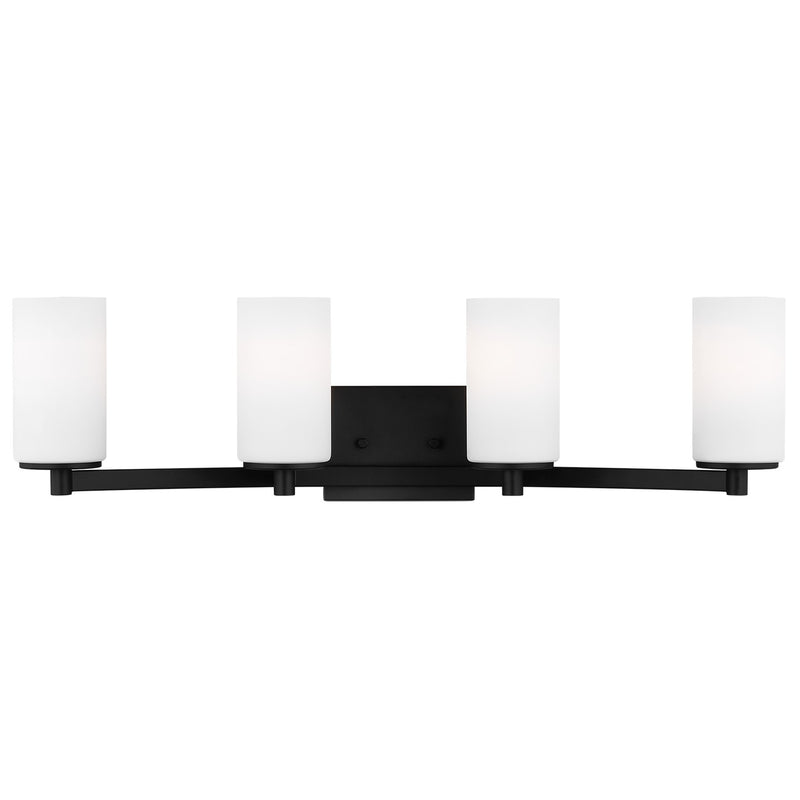 Generation Lighting 4439104-112 Hettinger Four Light Wall / Bath, Midnight Black Main Image.jpg