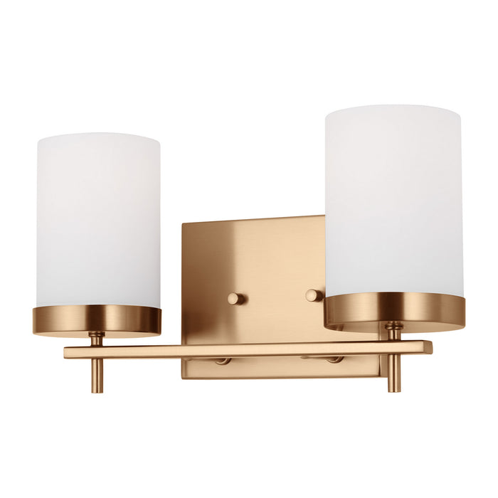 Visual Comfort Studio 4490302-848 Zire Two Light Bath, Satin Brass Alternate Image.jpg