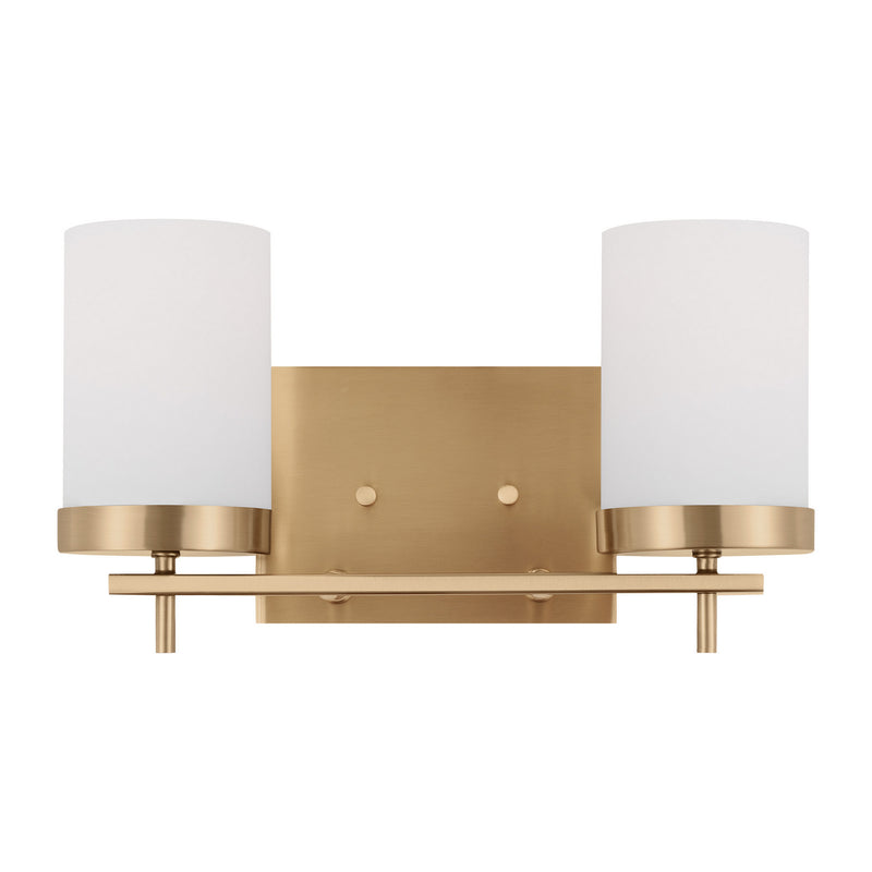 Visual Comfort Studio 4490302EN3-848 Zire Two Light Bath, Satin Brass Main Image.jpg