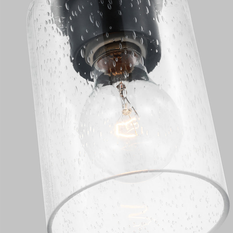 Generation Lighting 61170-112 Oslo One Light Mini-Pendant, Midnight Black Alternate Image.jpg