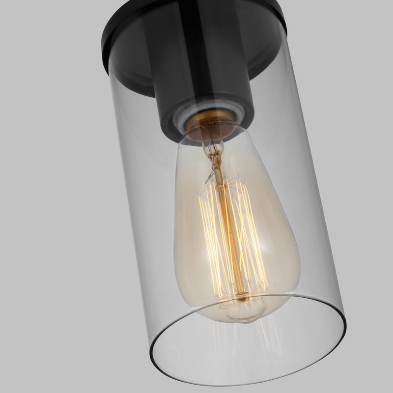 Visual Comfort Studio 6190301-112 Zire One Light Mini-Pendant, Midnight Black Alternate Image 2.jpg