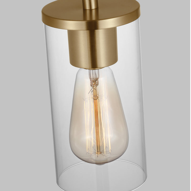 Visual Comfort Studio 6190301-848 Zire One Light Mini-Pendant, Satin Brass Alternate Image 3.jpg