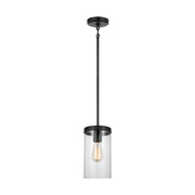 Visual Comfort Studio 6590301-112 Zire One Light Pendant, Midnight Black Main Image.jpg