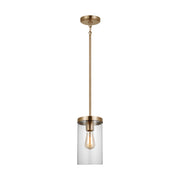 Visual Comfort Studio 6590301-848 Zire One Light Pendant, Satin Brass Main Image.jpg