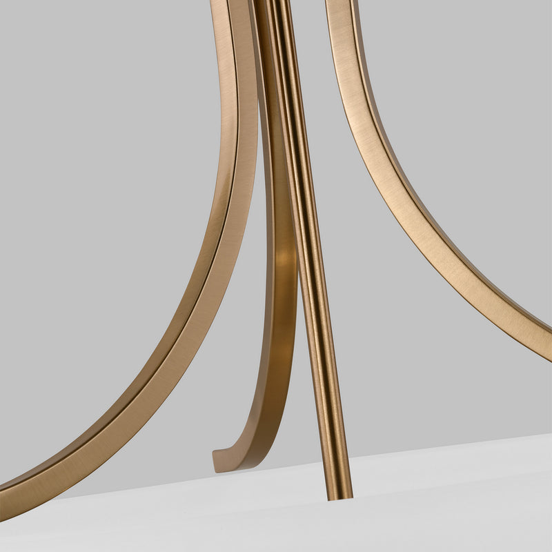 Generation Lighting 6616503-848 Geary Three Light Pendant, Satin Brass Alternate Image 2.jpg